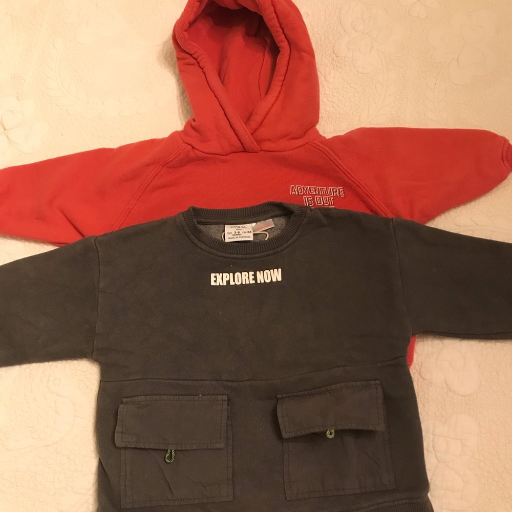 Zara Babies hoodies 3- months